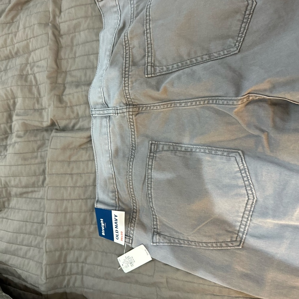 Old Navy Light Gray Jeans